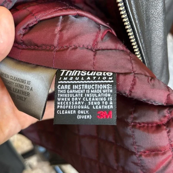 Wilsons Leather Black Zip Front Jacket Women’s Medium Genuine Leather Classic M - Picture 14 of 16